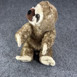 REALISTIC LIFELIKE 2017 PROGRESSIVE PLUSH SHERMAN THE THREE-TOED SLOTH PLUSH TOY